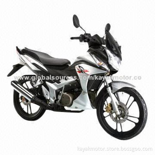 Sportbike with 135cc Engine, Electric Starting, Alloy Wheel and Disc/Disc Brake